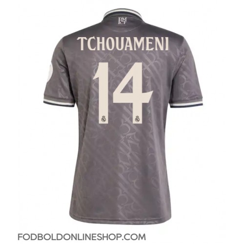 Real Madrid Aurelien Tchouameni #14 Tredjetrøje 2024-25 Kortærmet